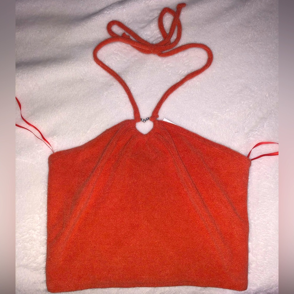 julia by love j rust crop top